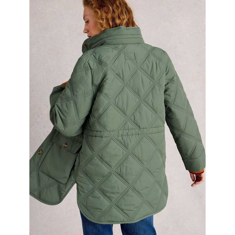 White Stuff Edie Quilted Coat image number 1